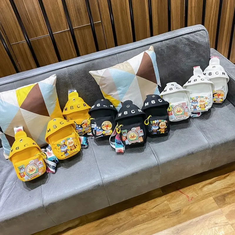 Neue Cartoon-Brusttasche Internet Celebrity Texture Canvas-Tasche Koreanische Version ins One-Shoulder-Umhängetasche