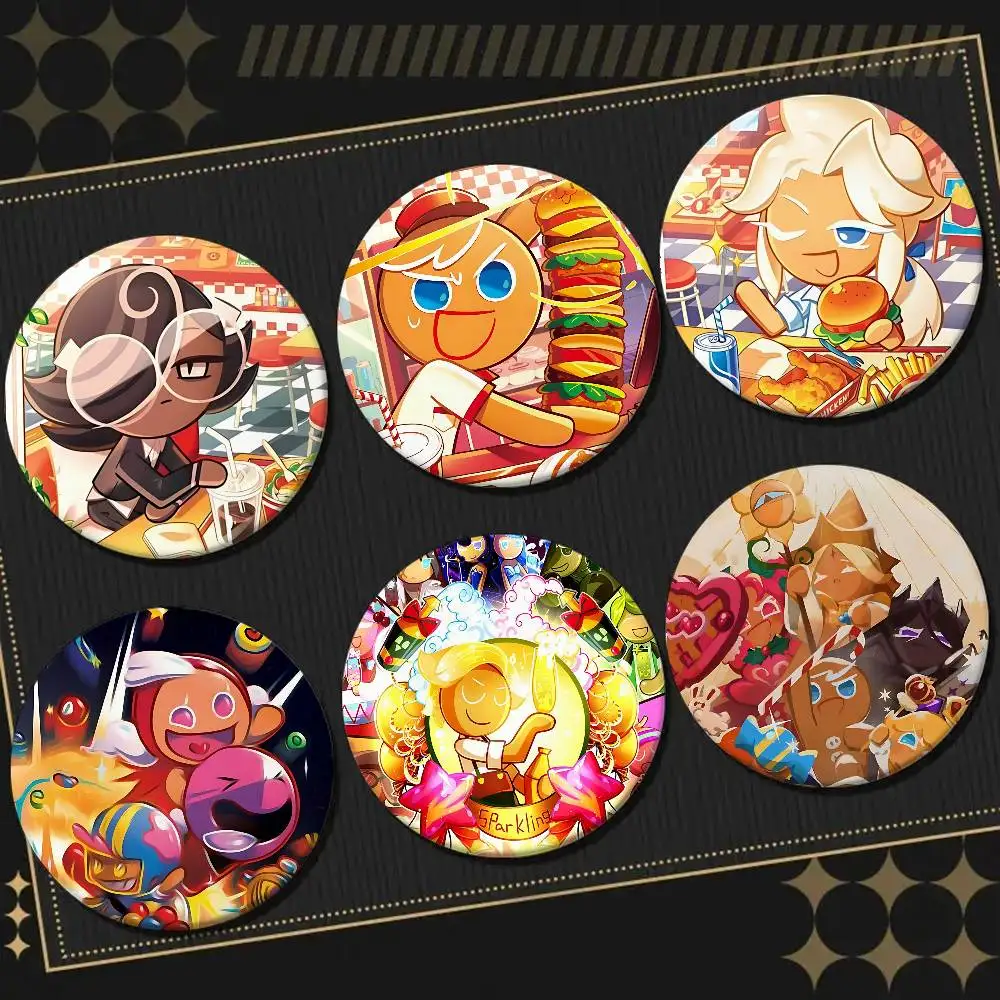 Game-Cookie Run Kingdom Abzeichen Pins Anstecknadeln Hut Pins Broschen Geschenke Dekor Rucksäcke
