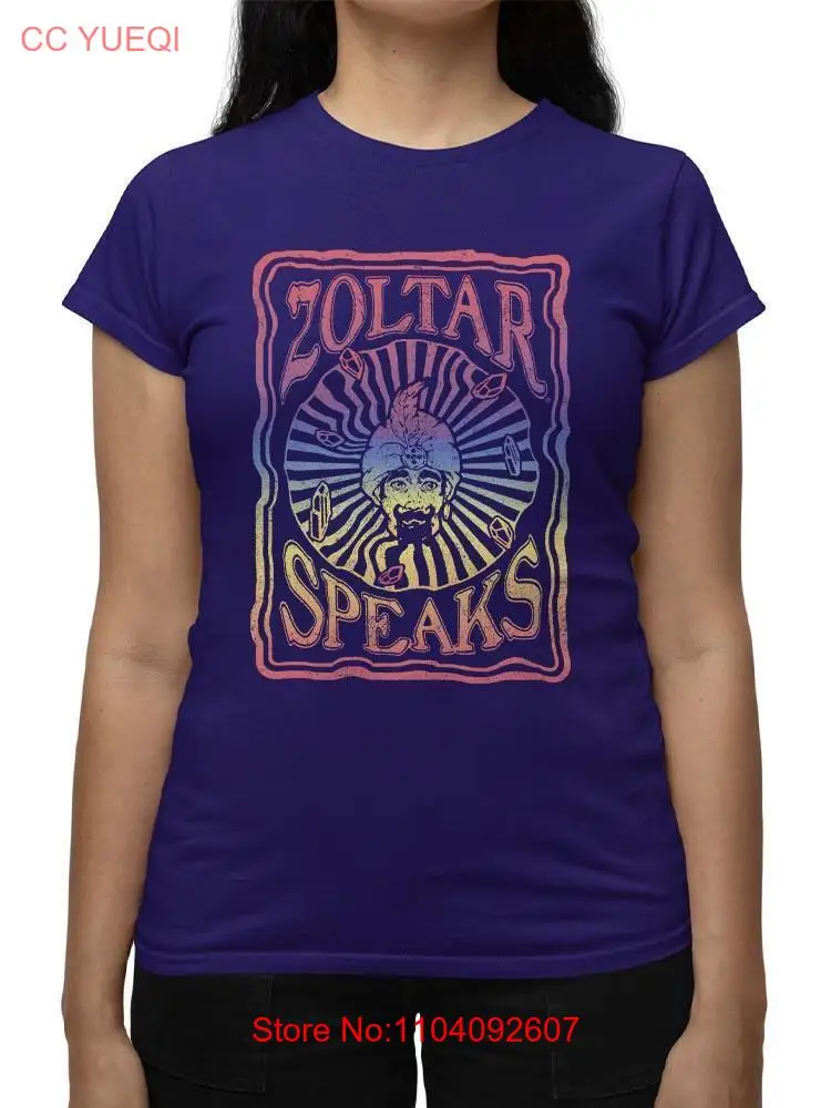 Zoltar يتحدث - تي شيرت Fortune Teller Master تي شيرت نسائي ملون