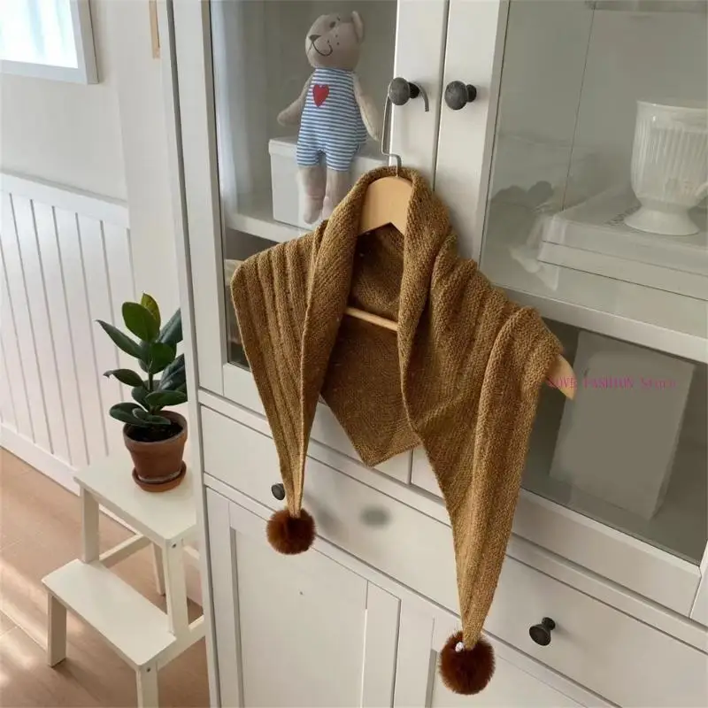 

Fashion Scarf Shawl for Leisure Wear Multifunctional Shawl Neck Scarf Warm Fichu Y166