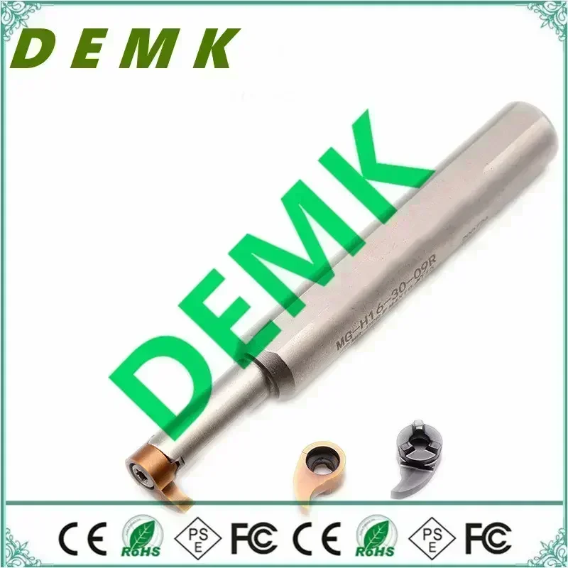 Imagem -04 - Pequeno Buraco Buraco Profundo Cut Groove para Torno Cnc Carbide Insert Lathe Thread Mb05gr 07gr 09gr Mg-h12 H16