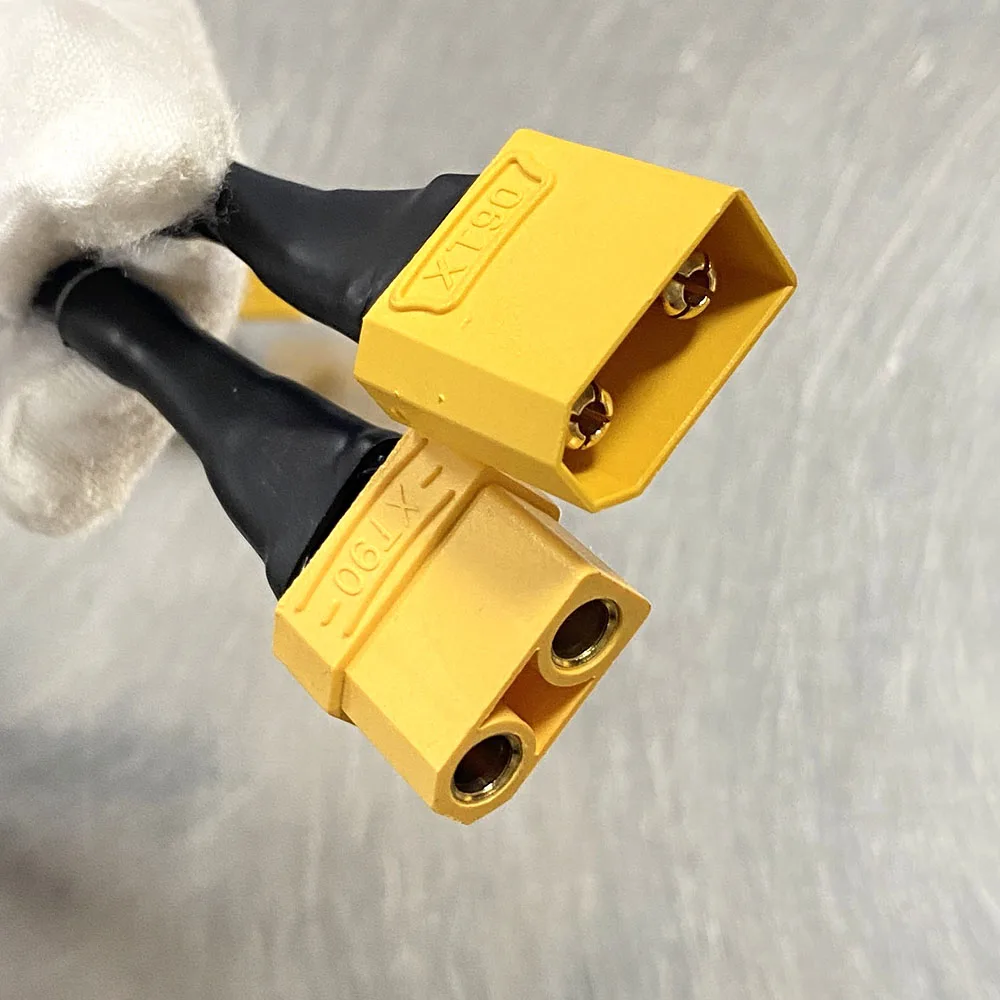 XT90 EC5 TO 5.5 * 2.1 5.5*2.5 male female socket DC adapter 14AWG 15A  Converting wire high current conversion adapter cable