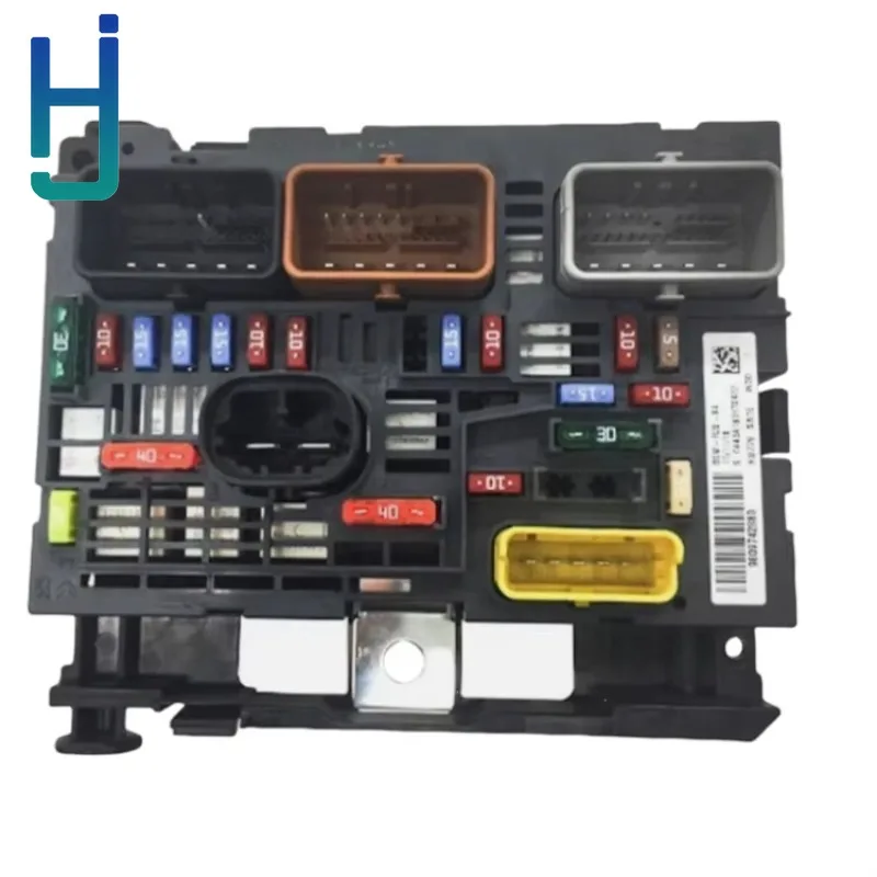 9809742880 Auto Engine Bonnet Fuse Box Unit Assembly For Citroen C4 Berlingo Peugeot 307 308 408