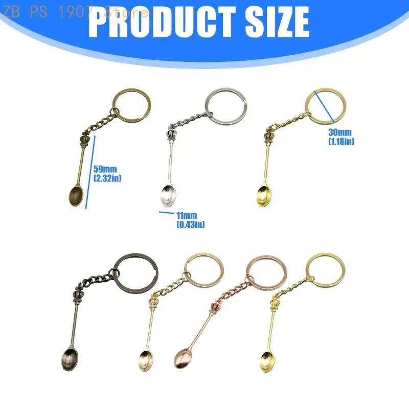 Fashionable Miniature Spoon Holder Strong Metal Construction 55KA view 6