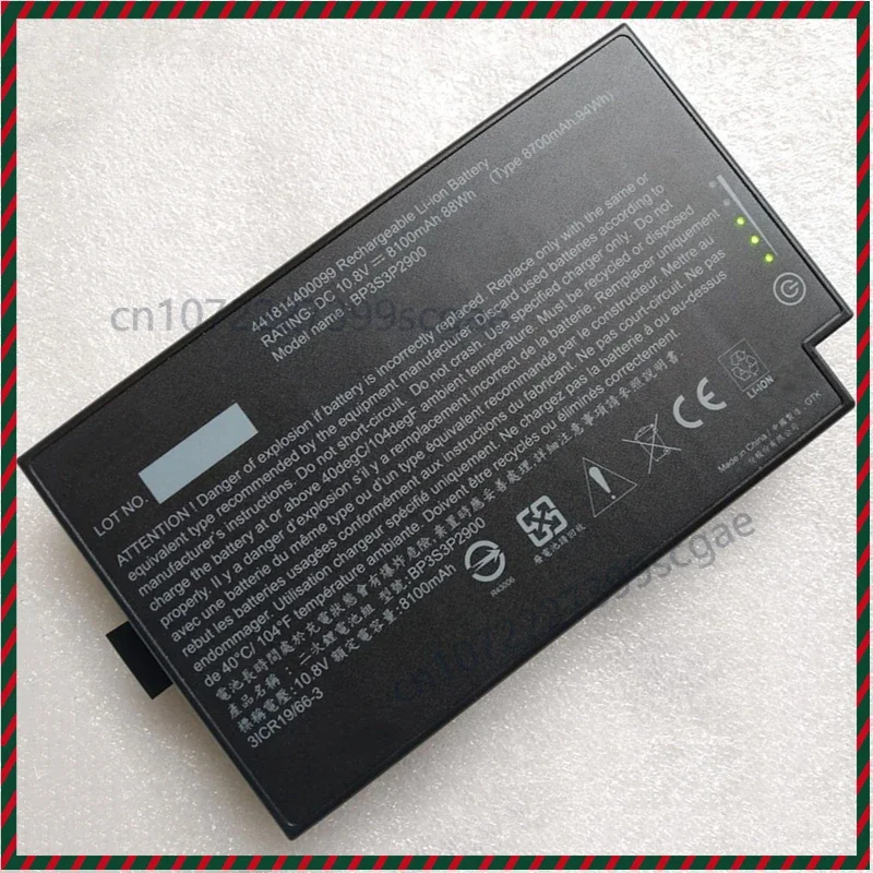 New BP3S3P2900 BP3S3P2900P 4418144000490 44184400099 3ICR19/66-3 Laptop Battery 10.8V 88Wh 8100mAh For Getac B300 B300X G6 G7