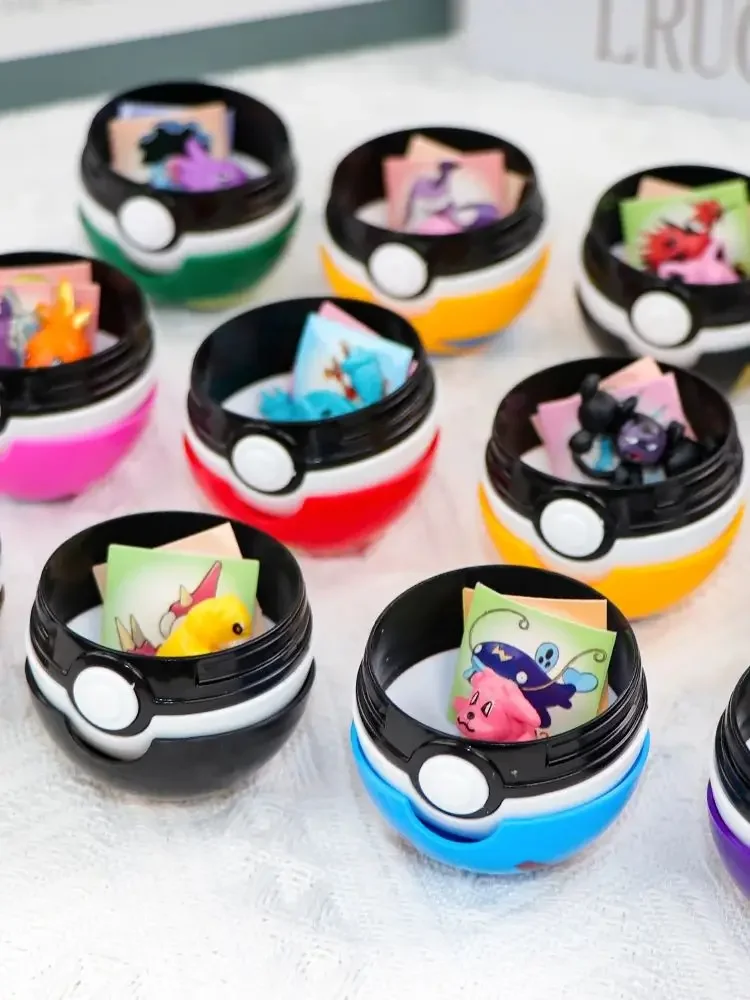 12 Stück Pokemon Ball Pokeball Pikachu Pokeball Actionfigur Cartoon Anime Kawaii Puppe Poke Ball Sammlung Geburtstagsgeschenke