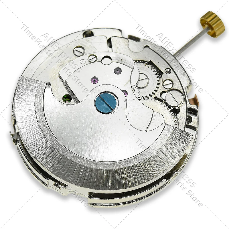 New Chinese Multi-Function Automatic Mechanical Watch Movement 2L27 Dandong 3 Hands Big Date at 12:00 Overall Height 9.1mm