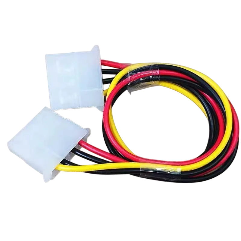 IDE 4-pins Molex-voedingskabel Grote 4-pins vrouwelijk naar 4-pins vrouwelijk Converteren Adpater Verleng de draad 20-30 cm harde schijf Optische schijf snoer