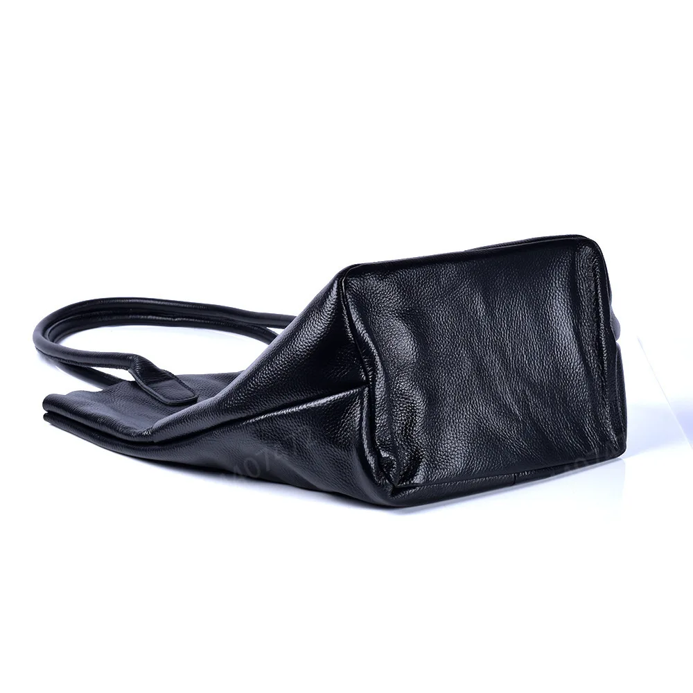 Yao Dong Vintage Leder Oberschicht Rindsleder handgefertigt hochwertiger Trend weiche Damen Schulterhandtasche Damen Einkaufstasche