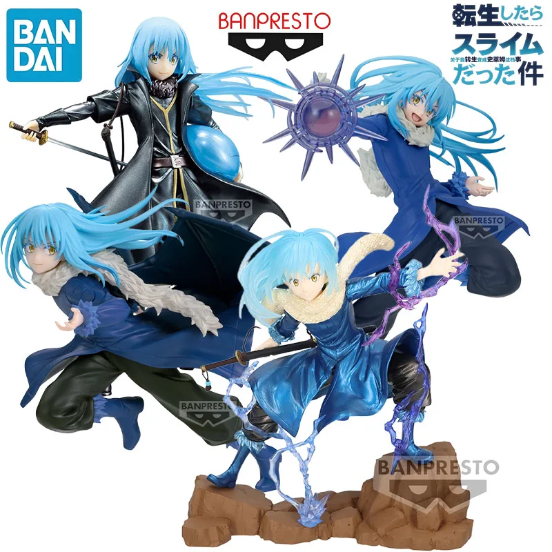 

Bandai Genuine Banpresto That Time I Got Reincarnated As A Slime ESPRESTO Rimuru Tempest Детская подарочная коллекция экшн-игрушек Модель