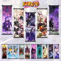 Naruto Hanging Painting Home Decor Kawaki Canvas Anime Poster Hot Blooded Cartoon Jiraiya Wall Art Orochimaru Scrolls Picture