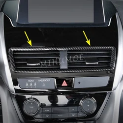 Cruscotto Centrale Air Vent Surround Per Mitsubishi Eclipse Cross 2018-2022 2023 2024 Finiture Interni In Fibra di Carbonio