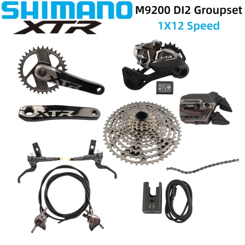 SHIMANO XTR M9200 DI2 Groupset 1X12 Speed SW-M9250 I-Spec EV RD-M9250 BL BR M9200 Brake DN100 For MTB Mountain Bike Original