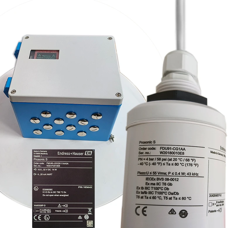 Endress+Hauser E+H Ultraschallmessung Time-of-Flight Prosonic FMU90 FDU91