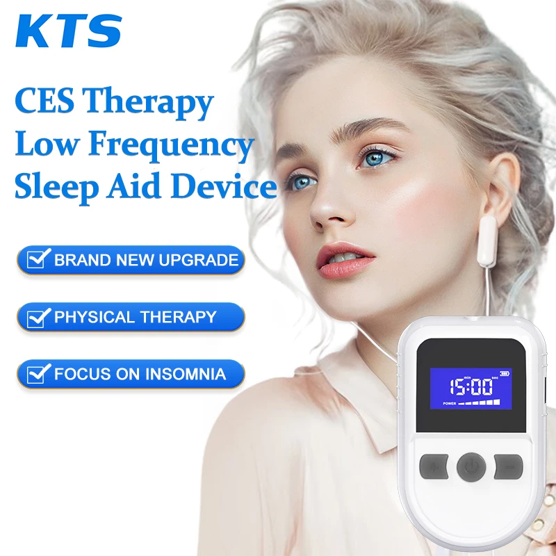 

KTS Sleep Aid Device for Insomnia Migraine Depression Relieve 35 Levels Insomnia Electrotherapy Device CES For Fast Sleeping