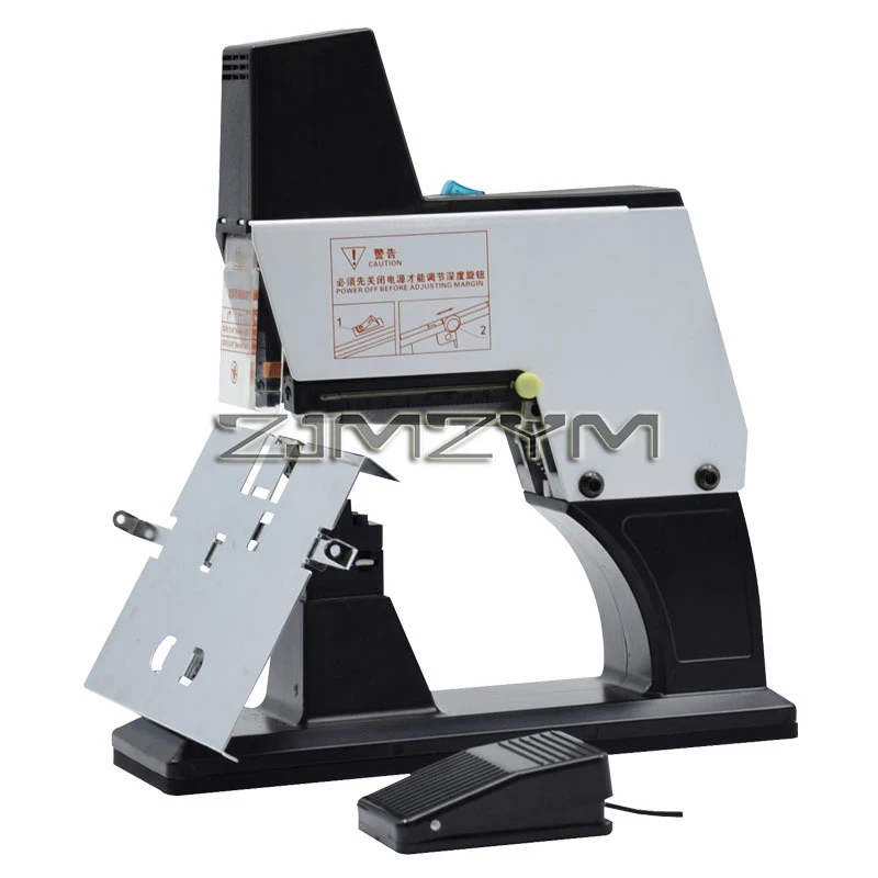 

220V Electric Flat Stapler Saddle Stapler A3 Stapling Machine Binder A3 Stitcher Effortless Middle Seam Stapler With Foot Switch