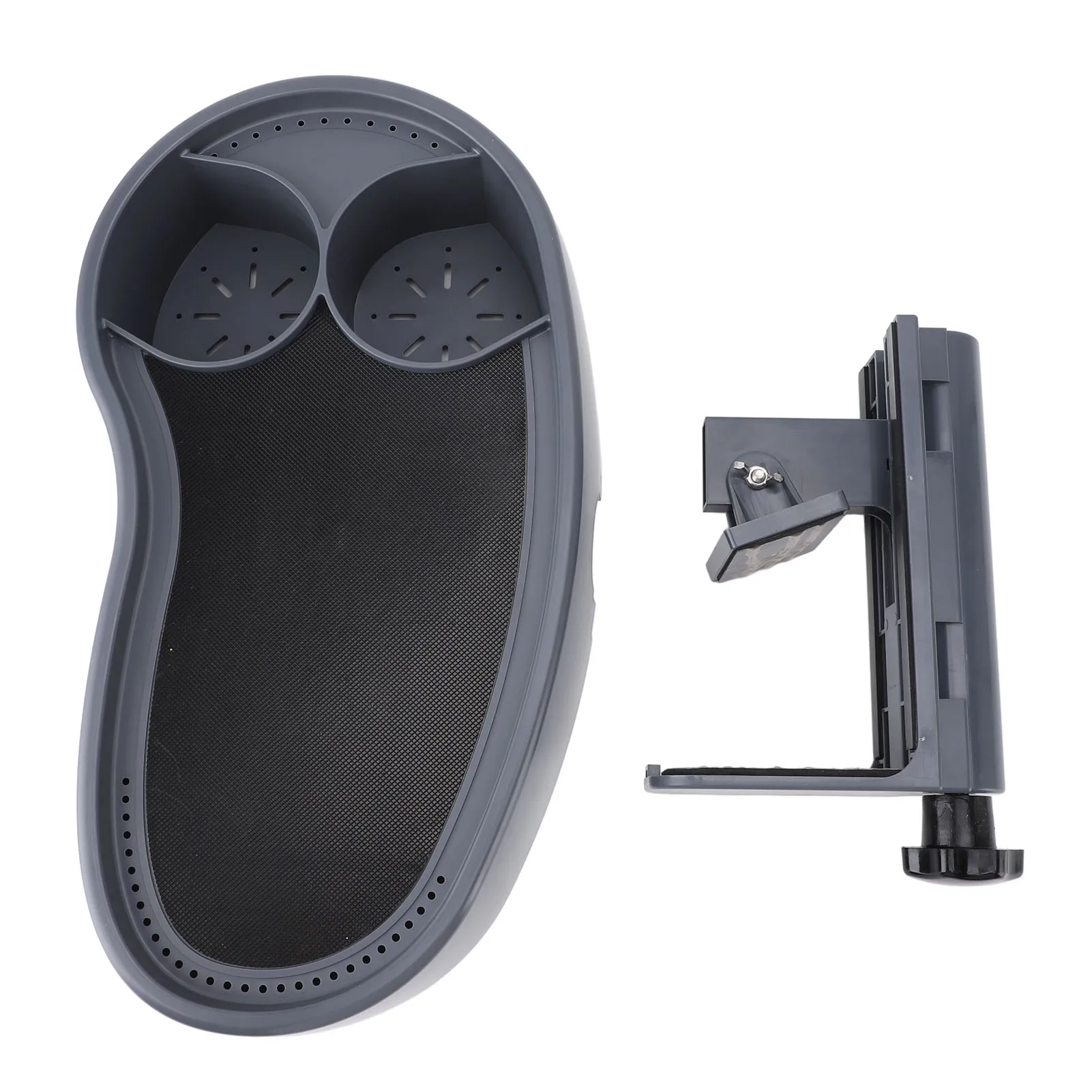 Verstelbare plastic antislip hot tub dienblad met bekerhouder voor dranken, boeken en eten.