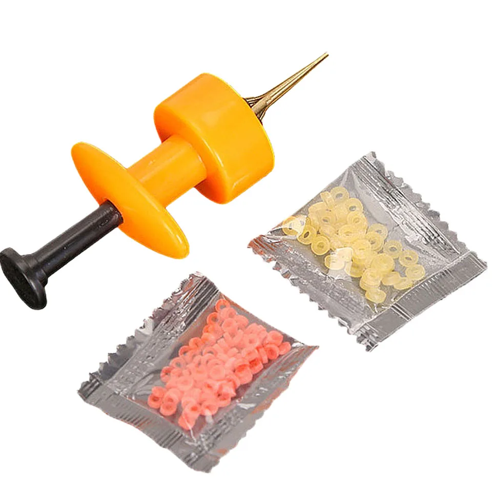 1Set Worm Clip Earthworm Particle Red Worm Lure Clip Bloodworm Fishing Accessories Tool Elastic Fishing Bait Tackle