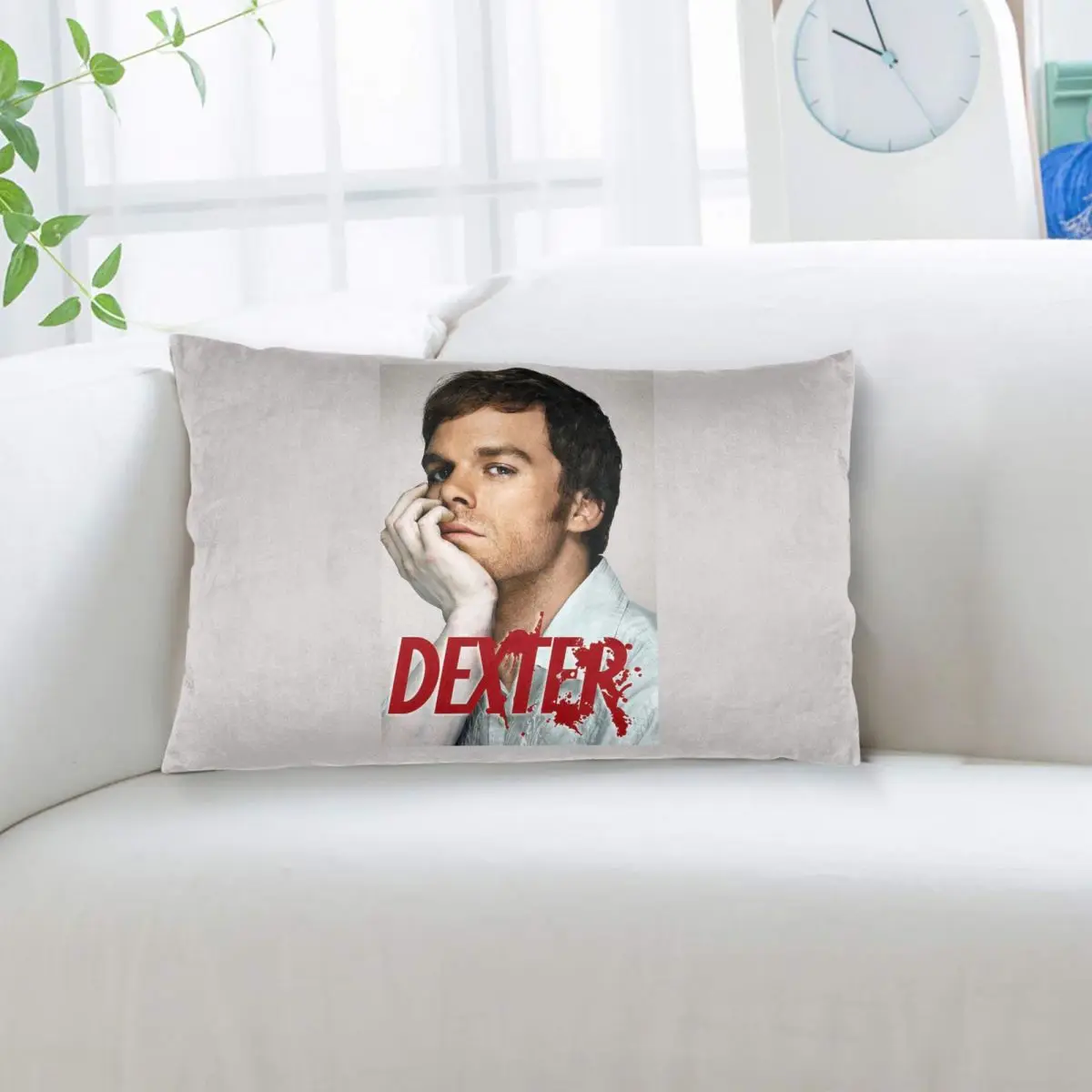Dexter Morgan Movies Rectangle Pillowcase Cushion Cover Decorative Bedroom Bed Home Comfort Throw Pillow