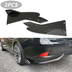 Universal Car Rear Bumper Spoiler Lip Carbon Fiber Wing Trim Protection Anti-crash Diffuser Side Skirt Wrap Angle Splitter