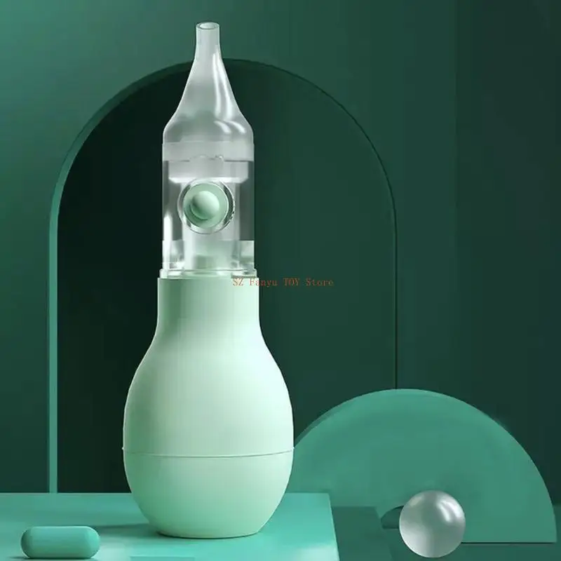 96GC طفل الأنف الشافطة مصاصة الأنف الطفل منظف الأنف سيليكون الشافطة الأنفية