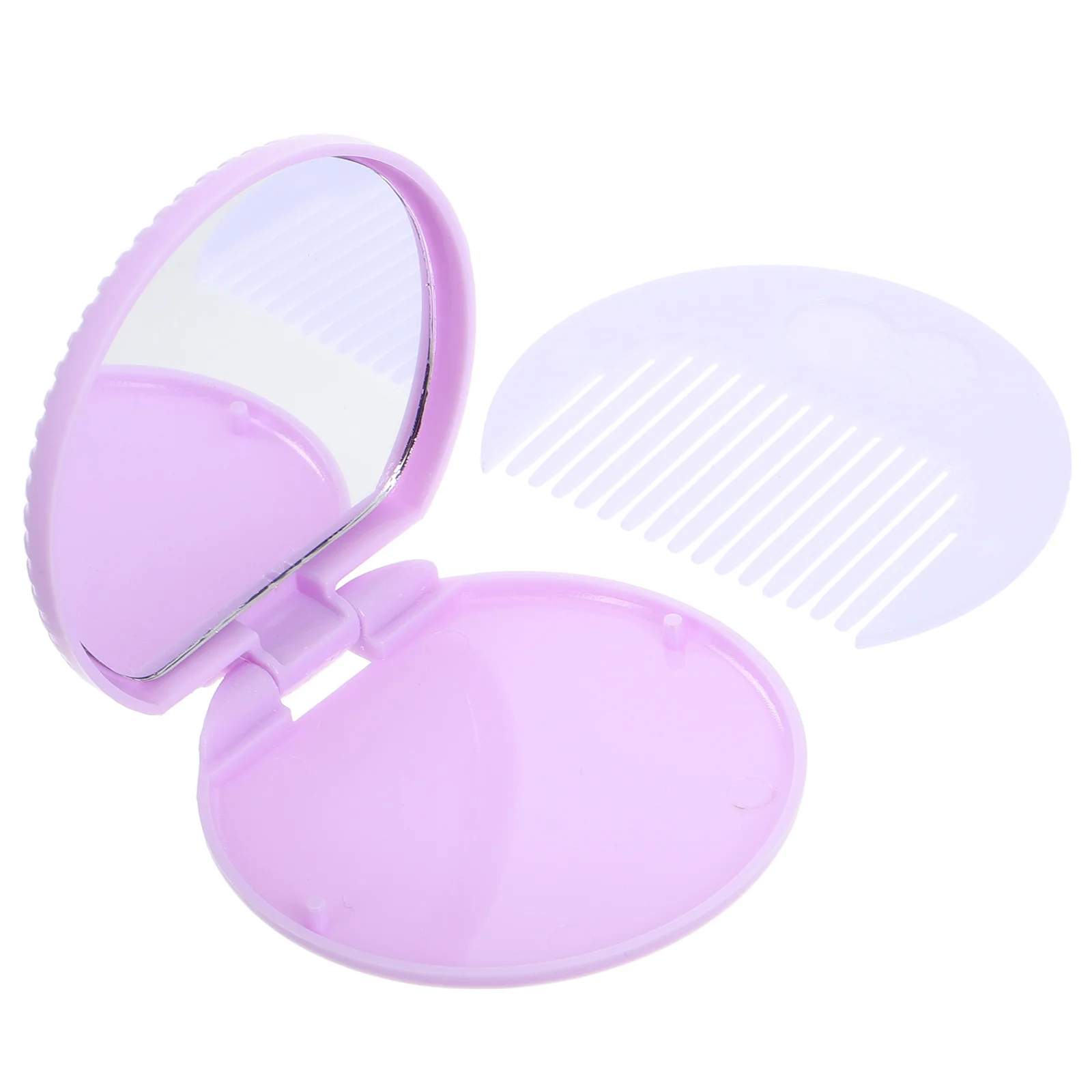 

Chocolate Cookie Shaped Mirror Comb Compact Mini Makeup Mirror Portable Travel Purse Pocket Handbag Makeup Portable