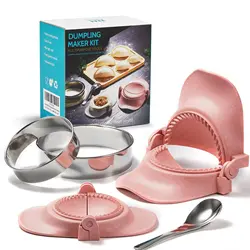 Dumpling Mold Pressing Dumpling Skin Rolling Dough Dumpling Machine Noodle Press Household Manual Baking Pastry Machine Kitchen