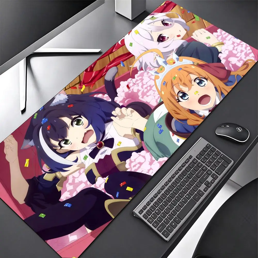 Game P-Princess Connect Mouse Pads Multiple Sizes Large Square Computer Office Game Table Mats Rubber Anti-slip Mousepads