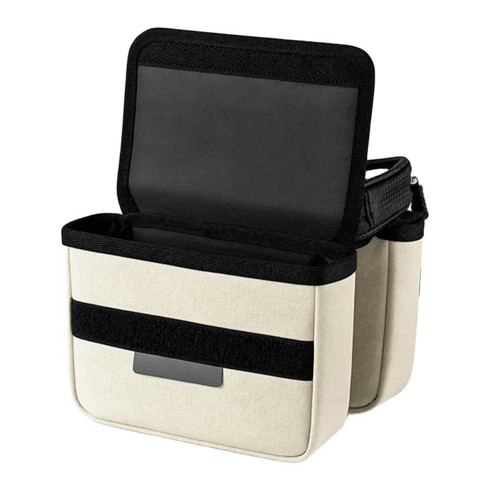 For top Tube Bike Bag with Dual Compartment Layout and Touchscreen Ready Window for Seamless Phone Interaction