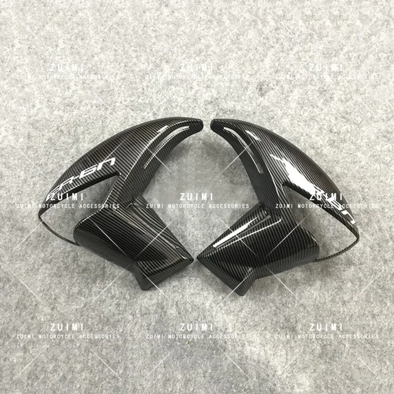 

Motorcycle Fairing Left Right Panel Cover Cowling Frame ABS Carbon Fiber Black Protectors Fit For KAWASAKI ER6-N ER6N 2009-2012