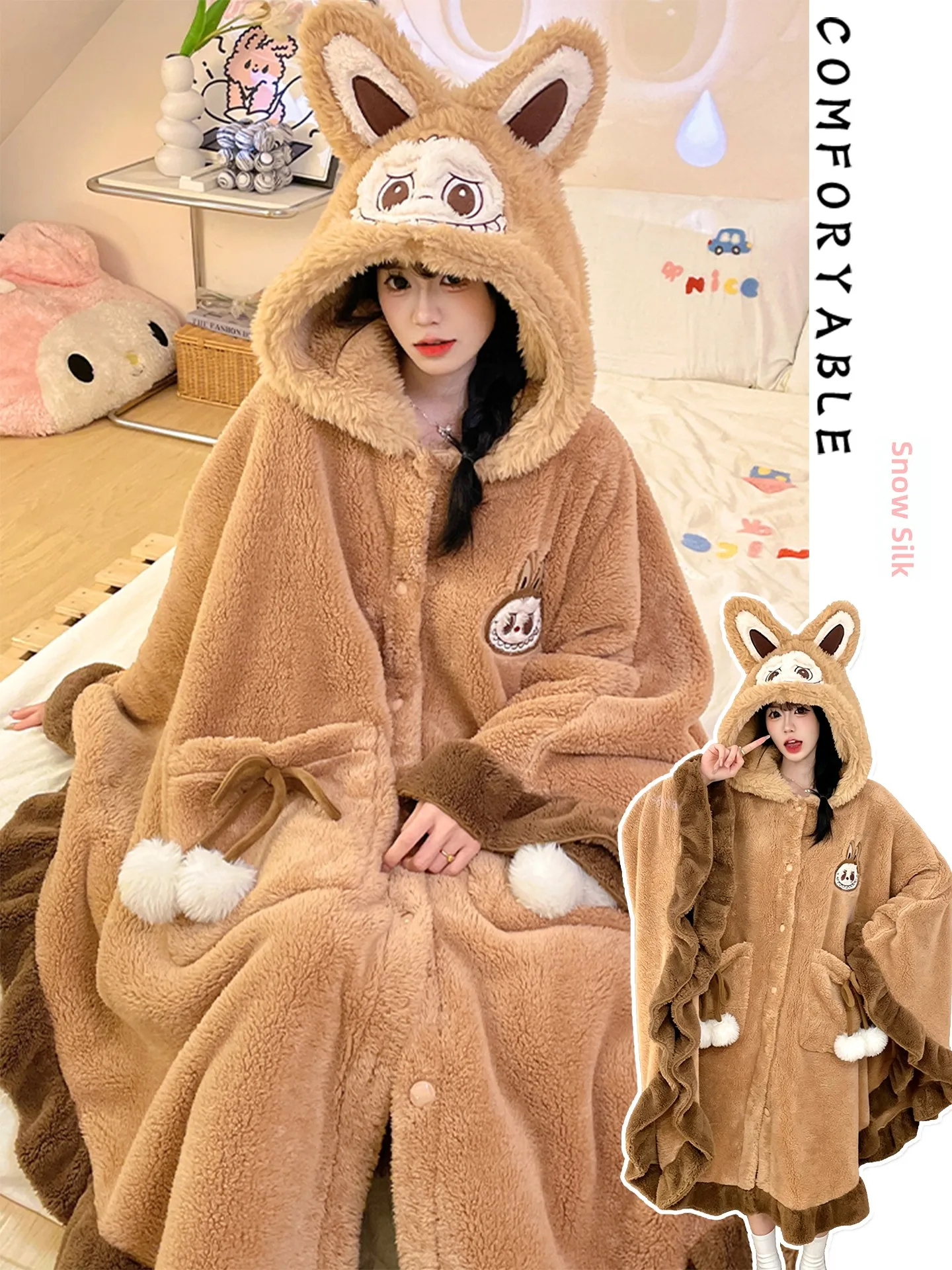 delizioso-accappatoio-lungo-in-pile-corallo-ideale-per-la-casa-perfetto-per-l'inverno-comodo-e-caldo-ideale-come-indumento-da-notte