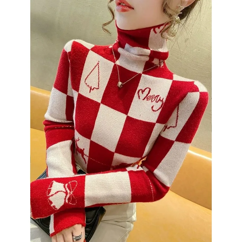 

Women's Thickened Base and Fashionable New Winter Long-sleeved Top