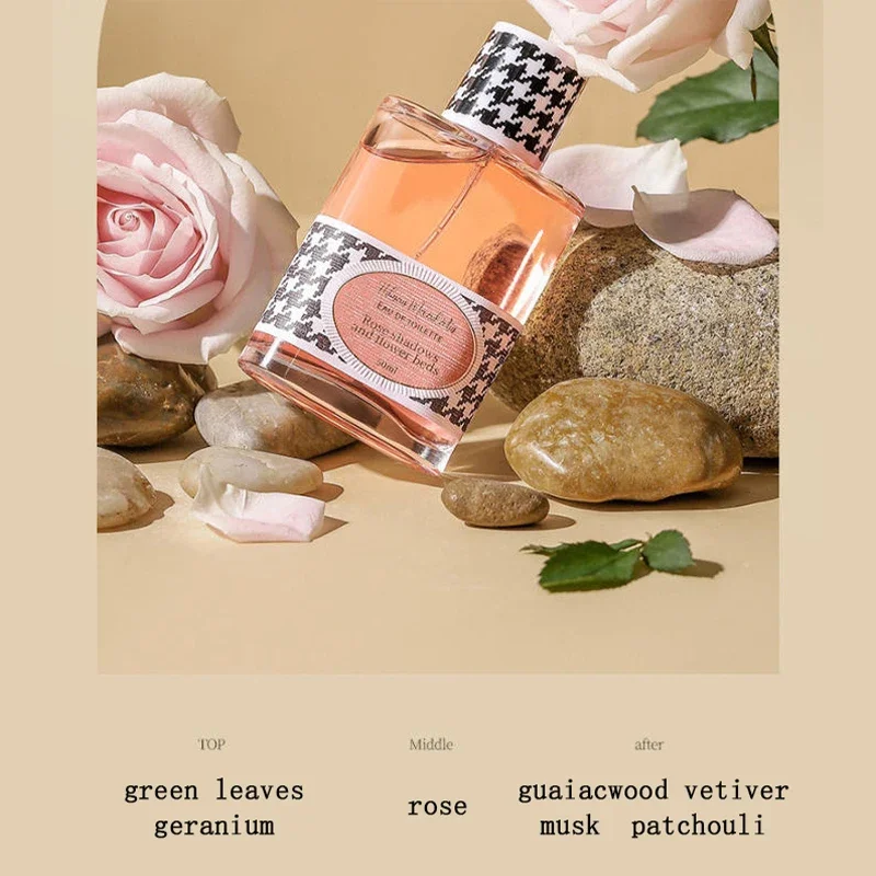 Lyxig eau de toilette jasmin ros parfym doftspray för kvinnor_voghion.com