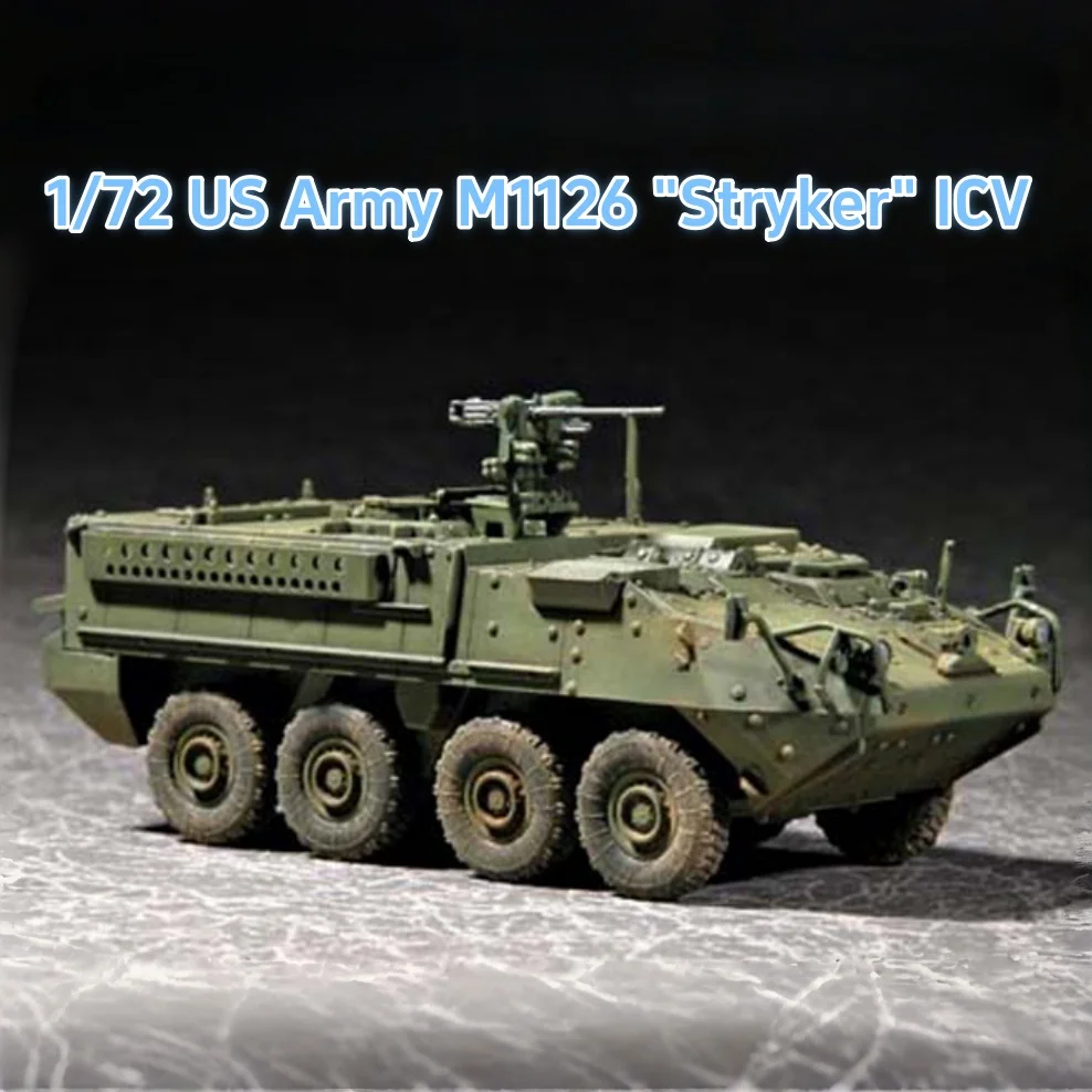 

TRUMPETER 1/72 US ARMY M1126 Stryker ICV Assembly Puzzle Model
