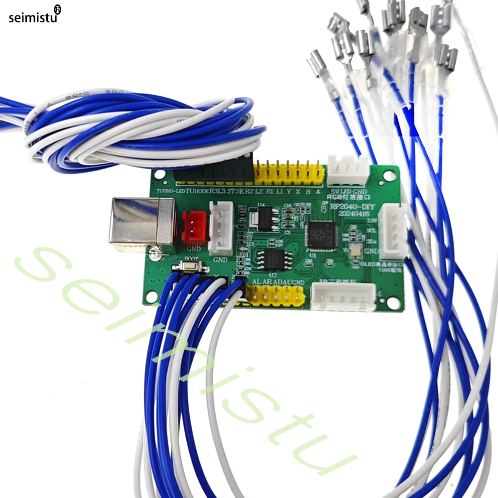 ps4 ps3 RP2040 development board arcade USB zero delay encoder supports Switch pc360 Android multi-function line board