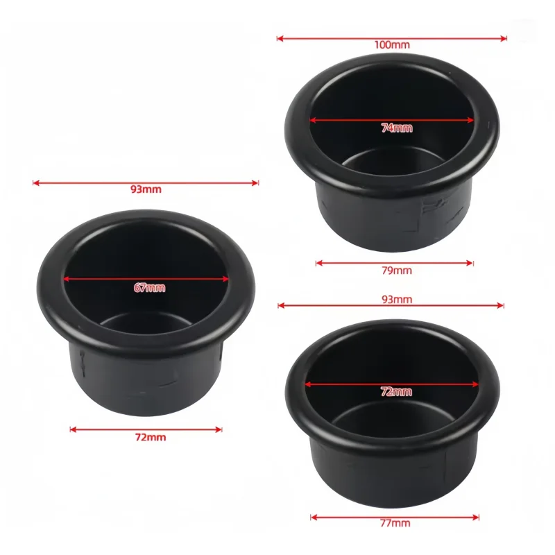 Recessed Cup Drink Can Holder For Boat Car Marine RV Table Used To Put Water Cups Drinks Bottles Cup Holders RV Modification