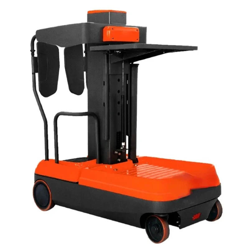 electric material picker picks up the goods and picks up the aerial work platform by 3 meters