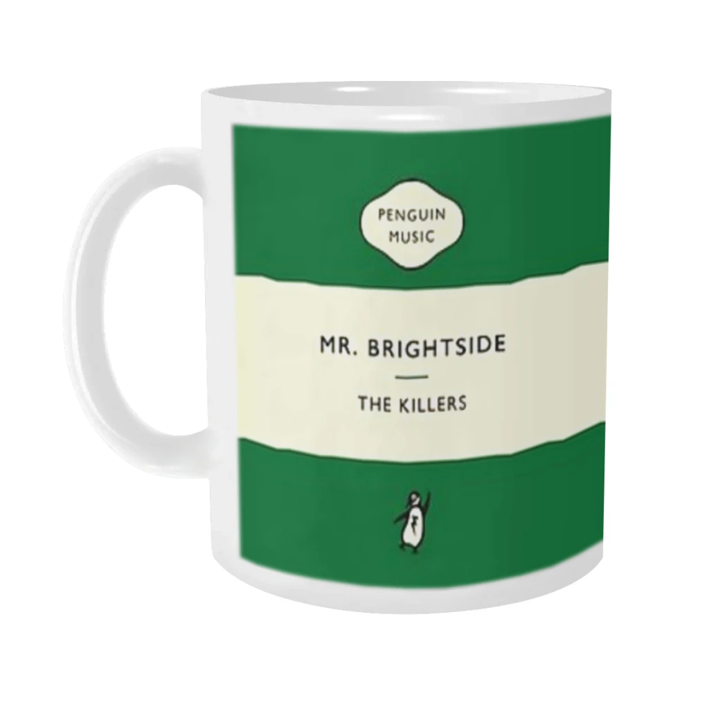 The Killers - Mr. Brightside Penguin Music book cover Ceramics Coffee Mugs Tea Cup Milk Cups Gifts Drinkware Coffeeware