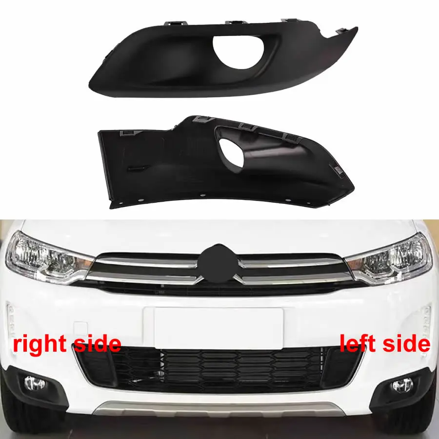 

For Citroen C3-XR 2014 2015 2016 2017 2018 Car Front Bumper Grille Driving Lamps Cover Fog Light Frame Fogs Lamp Shell