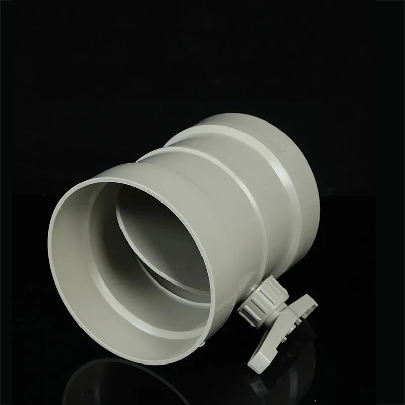 Air volume regulating valve manual air volume control valve air ventilation pipe HVAC Valve 50-315mm air damper valve pvc