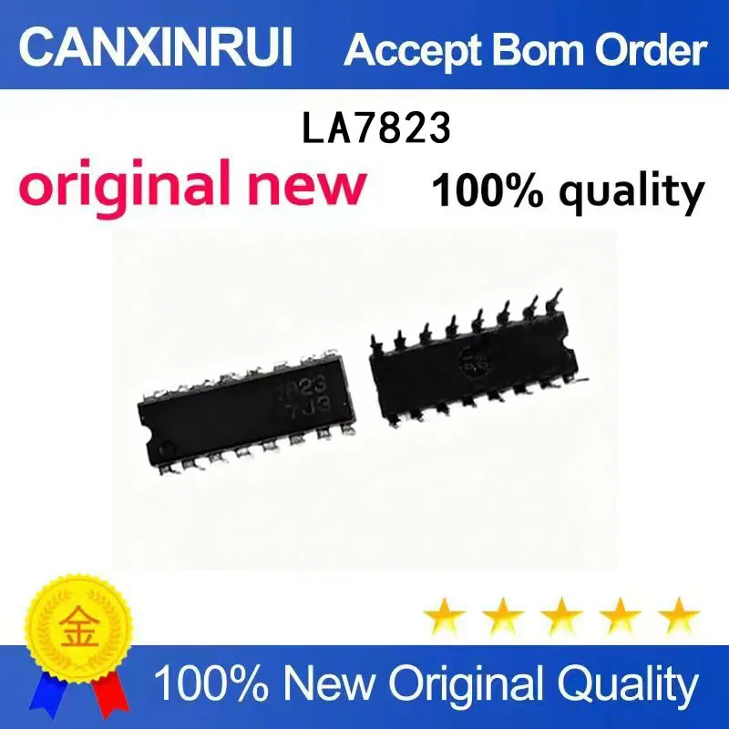 

(5-100 Pieces) Brand new original LA7823 DIP16 integrated circuit chip IC in stock