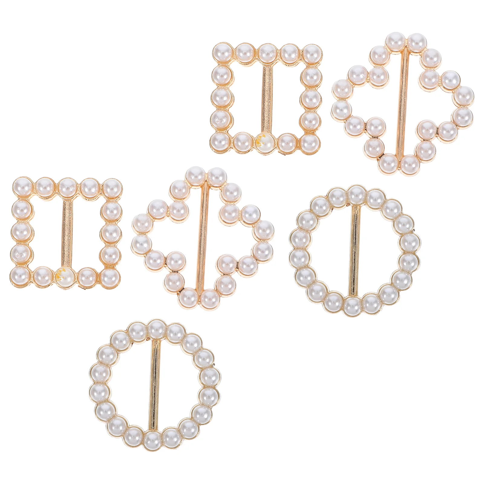 6 قطعة حزام حجر الراين اللؤلؤ أبازيم متعدد الألوان البلاستيك تي شيرت كليب لامعة الرجعية 80s زي ديكور الحفلات قميص كليب الملحقات