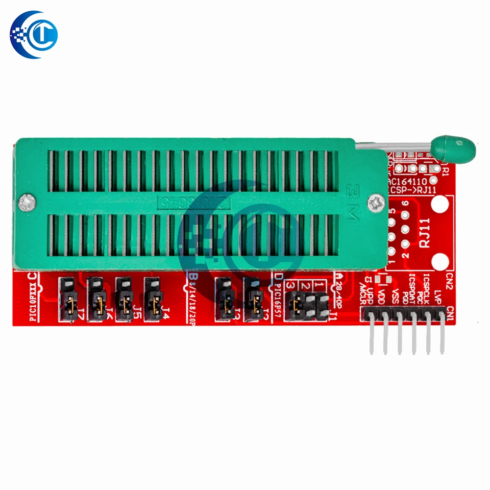 PIC ICD2 PICKit 2 PICKIT 3 Адаптер для программирования PICKIT 2 PICKIT 3 Универсальное сиденье для программатора