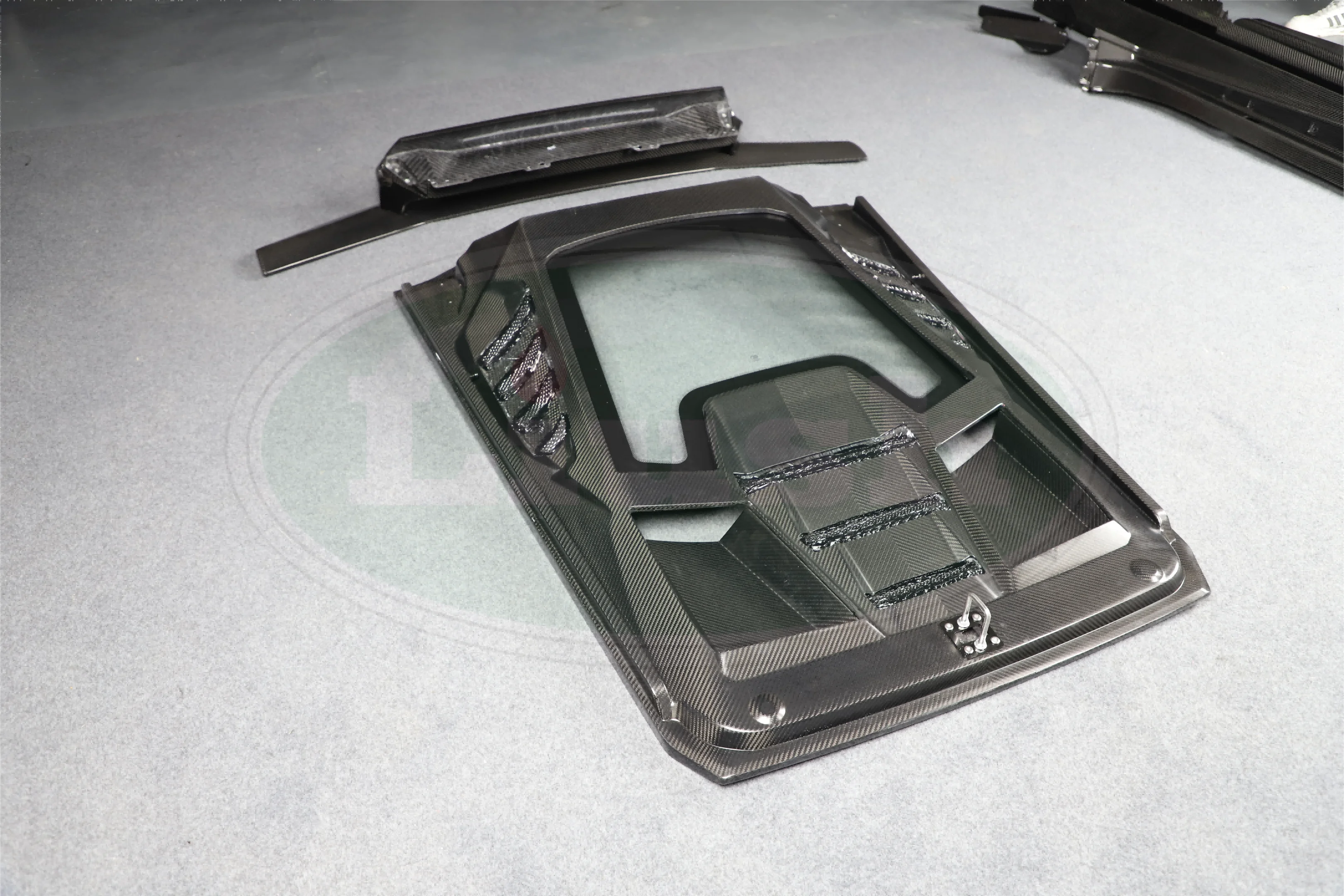 2025 ألياف الكربون الغطاء الخلفي غطاء المحرك هود أجزاء تعديل لامبورغيني هوراكان LP 610-4 سبايدر 2016 2019 LP 580-2 جديد #2