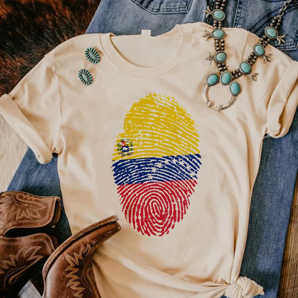 Venezuela t-shirts women summer tshirt female graphic streetwear clothing