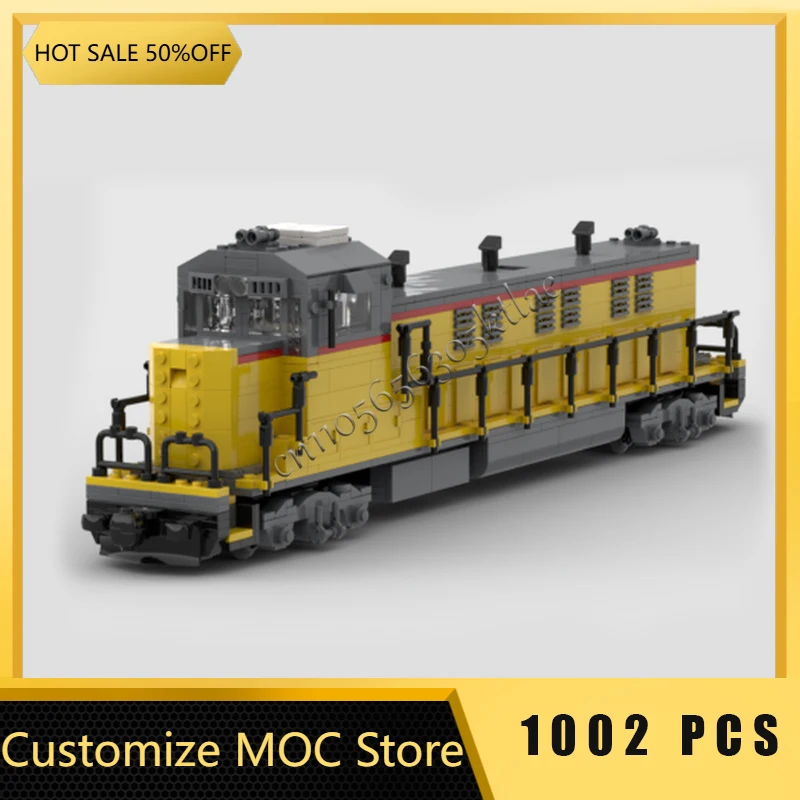 1002 PCS MOC High Tech City Generator Set Locomotive Model Building Blocks Technology Assembly Bricks Diy Toy Kids Surprise Gift