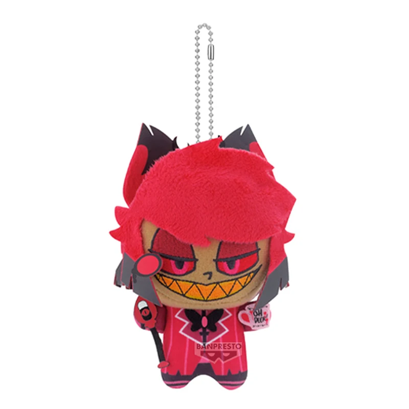 11Cm Hazbin Hotel Alastor Vaggie Charlie Morningstar Anime Peripherals Short Plush Stuffed Doll Pendant Pillow Kid Toys Gift