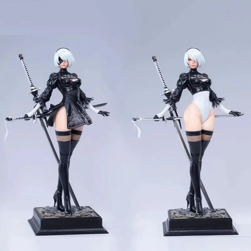 Aixlan NieR Automata Figure No.2 Type B 2B 27cm Sexy Girl Machine PVC Action Figure Amine Christmas Gift Collectible Figurine