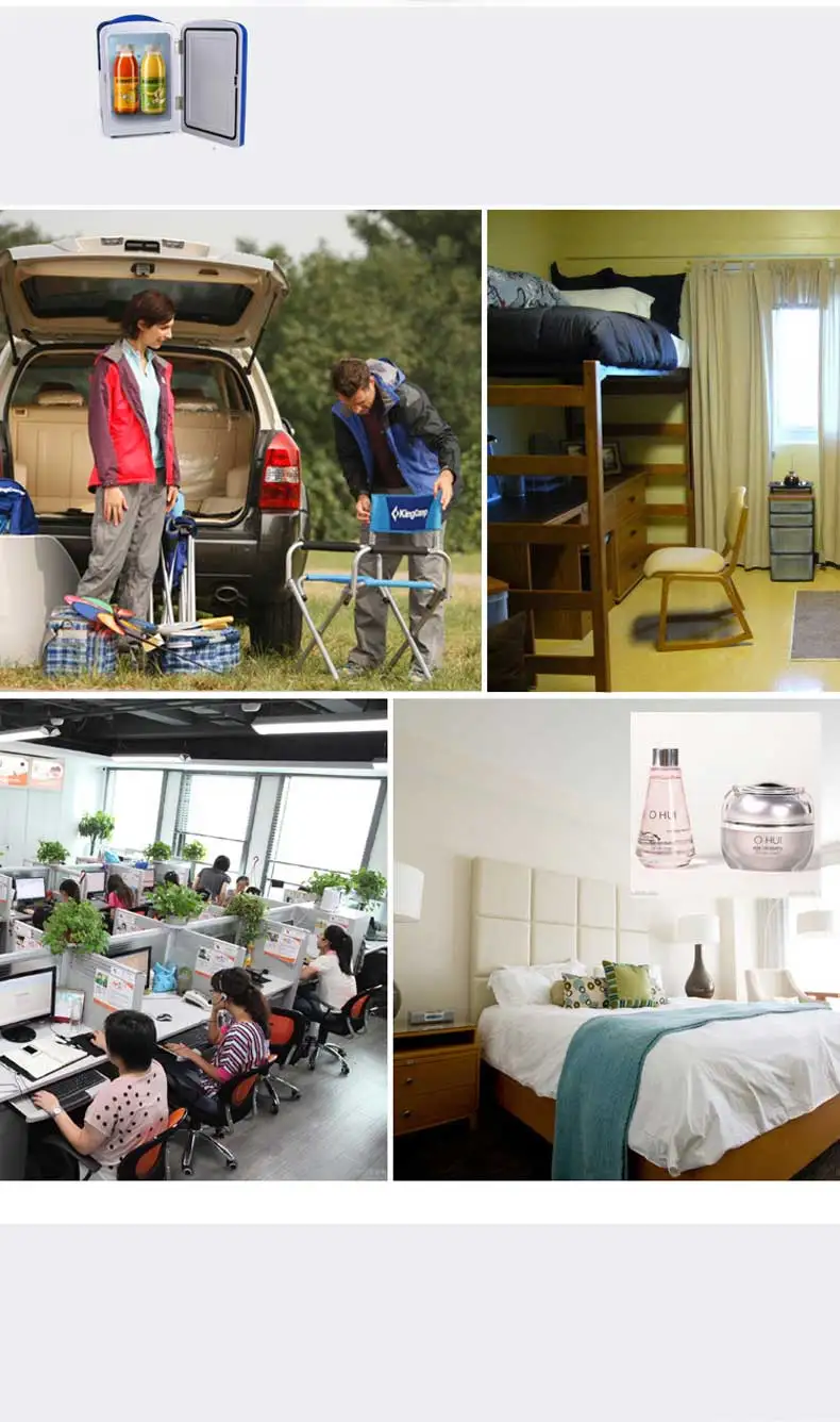 

4л автомобильный холодильник портативный однодверный небольшой холодильник двойного назначения бытовой комнатный холодильник