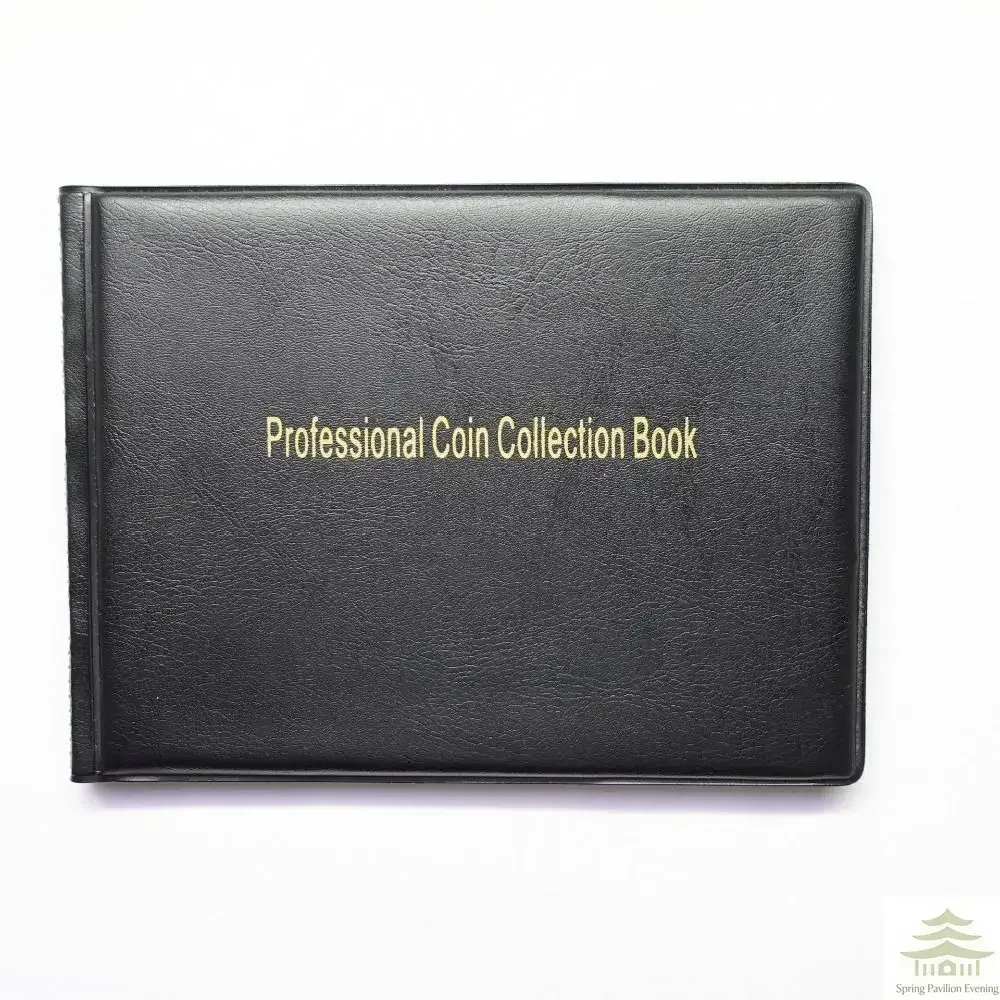 240 Pockets Coin Collection Holder PVC Penny Album Gifts Coin Collecting Album 10 Pages Coin Collection Book for Collectors